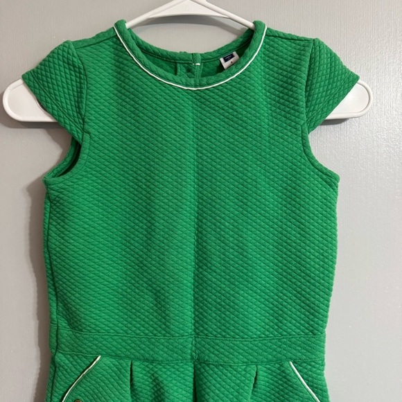 Janie and Jack Green Jumpsuit Romper Size 7 - Picture 3 of 7